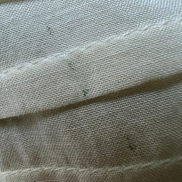 J Crew Petite Milano Dress In Cotton Voile XXS Petite Albescent Yellow FLAW - Picture 16 of 16